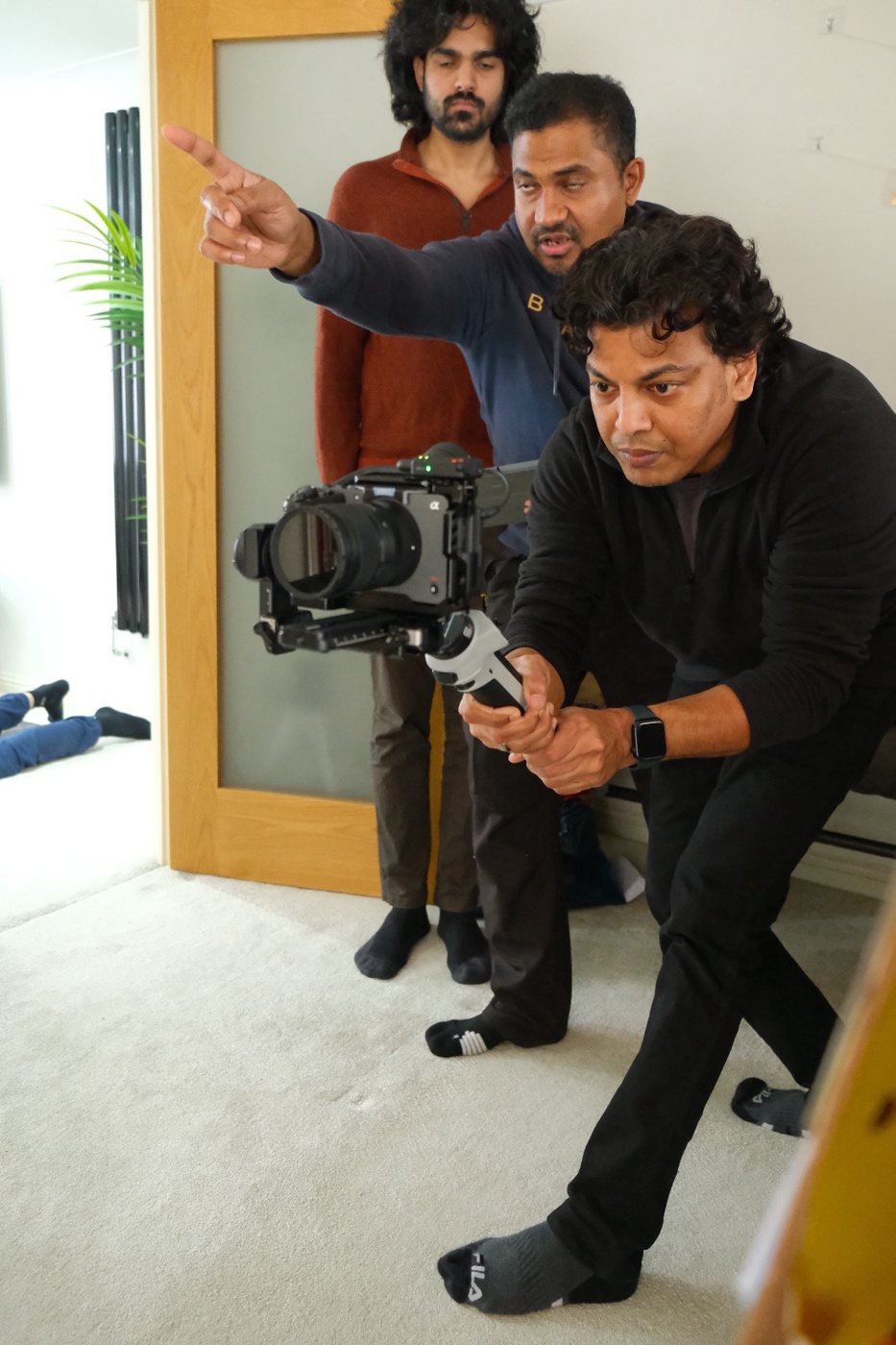 Untitled Filmmakers network — behind the scenes